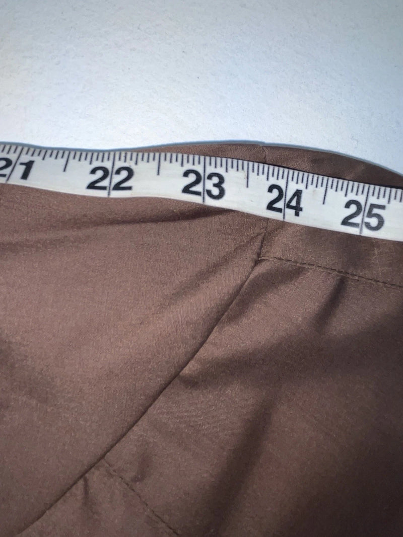 New Women’s Brown Panhandle Slim Long Sleeve Button Up Shirt #3334 3B-89