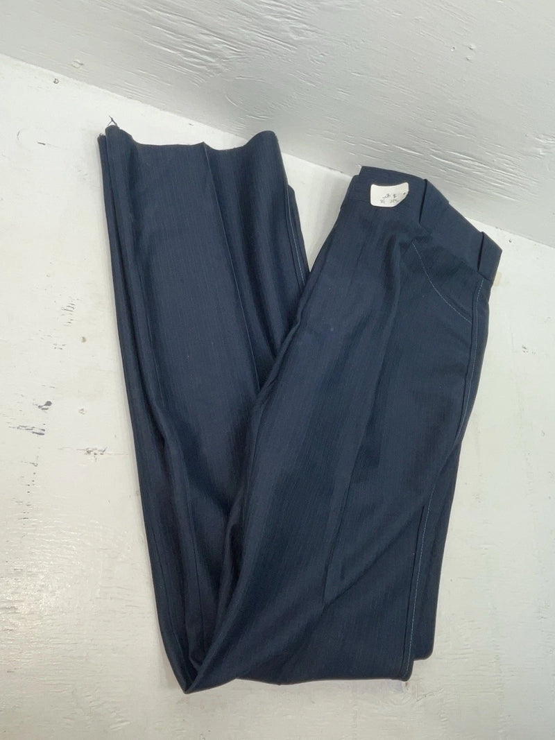 New Vintage Blue Circle S Polyester Pants #BF85 SS-5