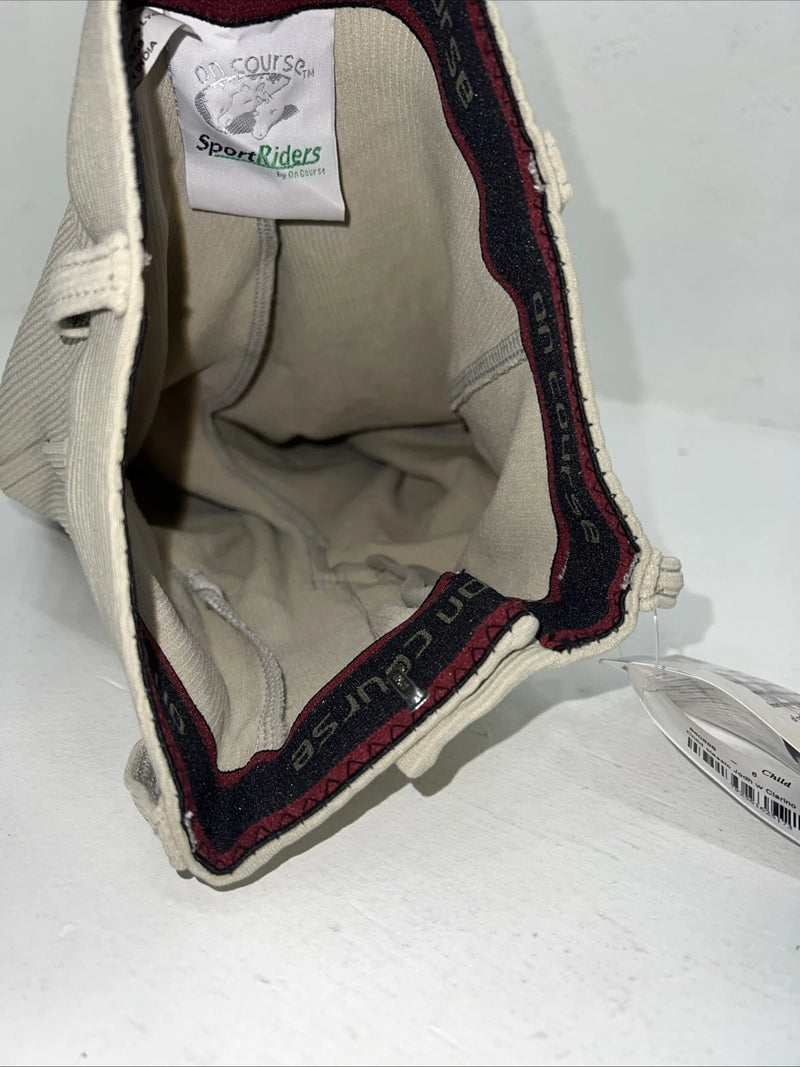 New Children’s Sport Riders Tan Classic Knee Patch English Breeches. 6 C-42