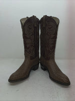 New Men’s Brown Texas Brand Cowboy Boots. 4634 9.5 9 1/2 M. 5-47