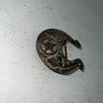 New Women’s Award Design Silver Star Buckle. MRB8502 A-122