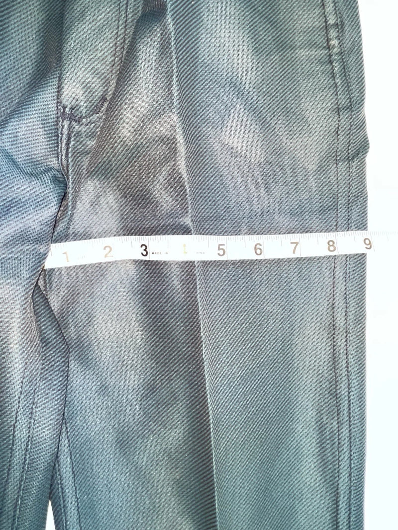 New Vintage Blue Polyester Pants #2624 3A-10