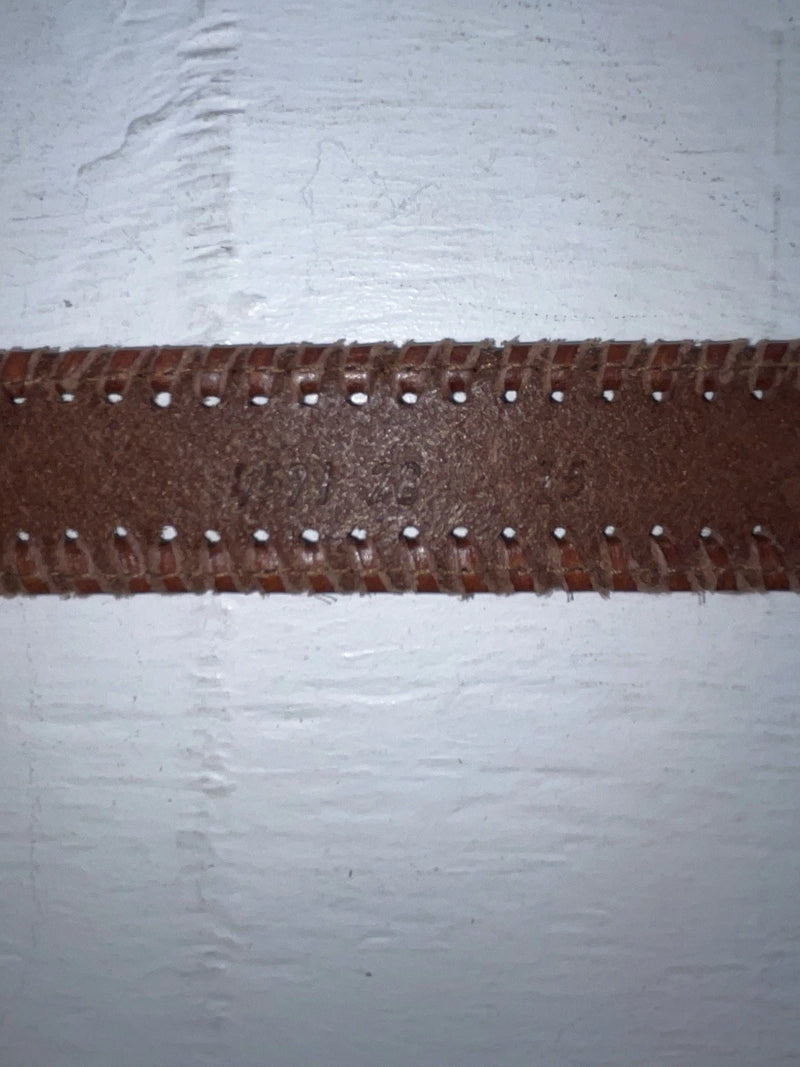New Brown Genuine Leather Dingo Weaved 28” Belt #4591 JJ-109