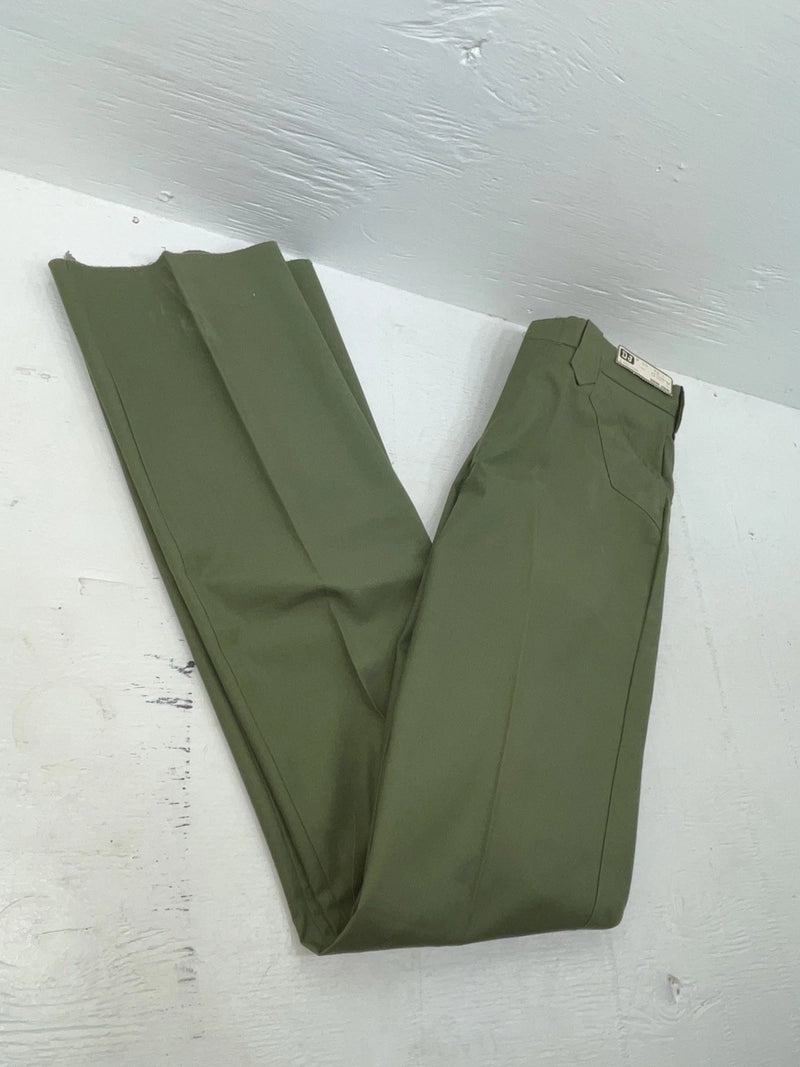 New Vintage Green Dickson Jenkins Polyester Pants #2117 OO-26