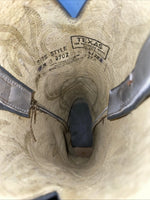 New Women’s Grey Texas Brand Cowboy Boots. 4902 7 M. 18-49