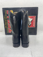 New Women’s Black Texas Brand Cowboy Boots. 4400 7 M. 18-20