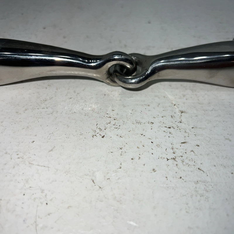 New Korsteel 5” Hollow Mouth Loose Ring Snaffle Bit #21921 W-502