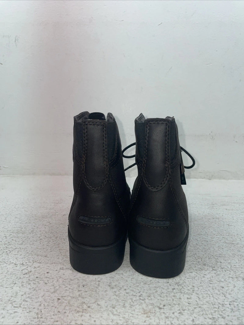 New Kids Black Lace Up Ariat Cowboy Boots. 10006311 2 C. 22-82