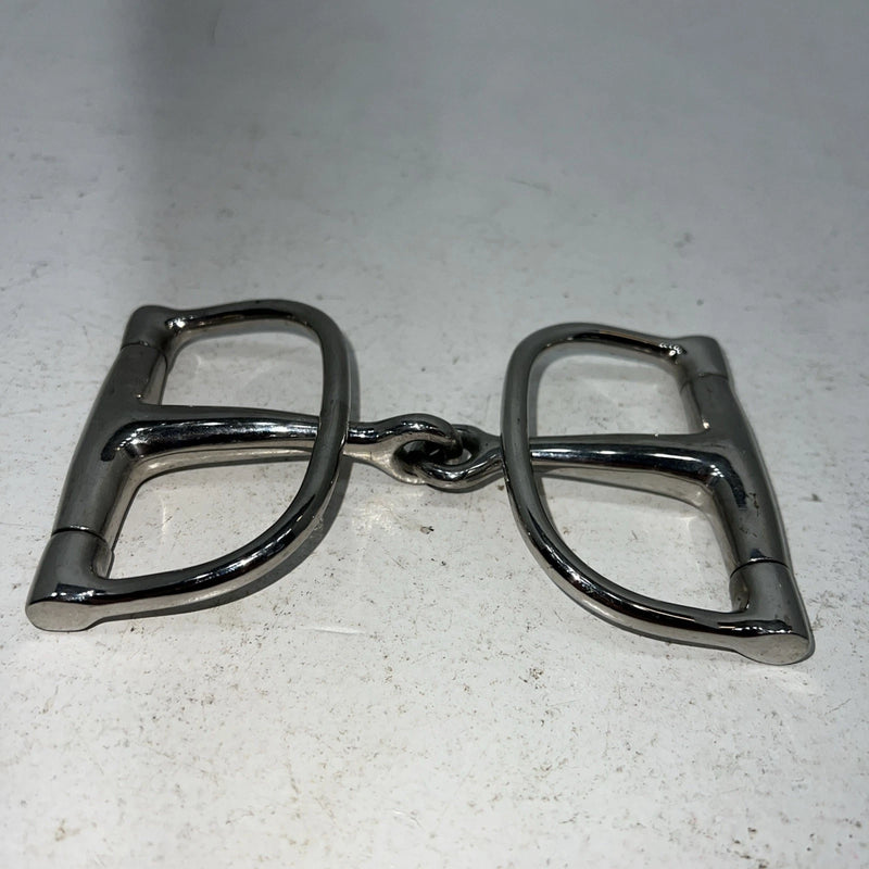 New Congress Leather 5” D Ring Snaffle Bit #477101 Y-501