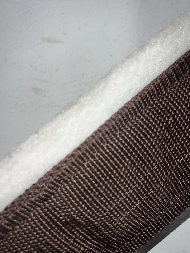 New Brown White Fleece Fabtron 32” Cinch. U-18