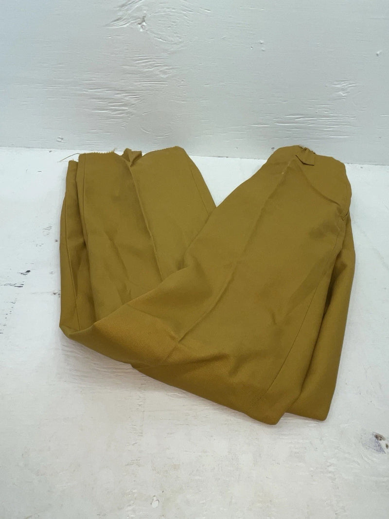 New Vintage Yellow Polyester Pants #555 SS-95