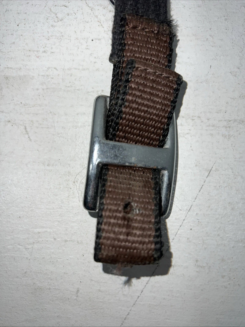 New Grey Nylon German Martingale 2” Y-16