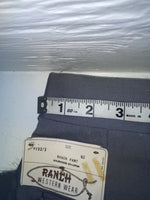 New Vintage Gray Ranch Polyester Pants #P1023 XX-114