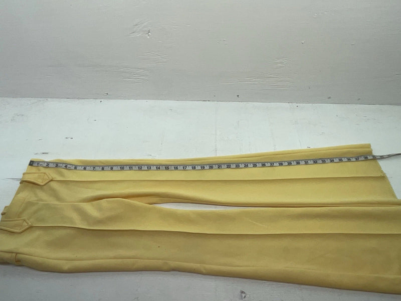 New Vintage Yellow Western Heritage Polyester Pants #G31 3A-89