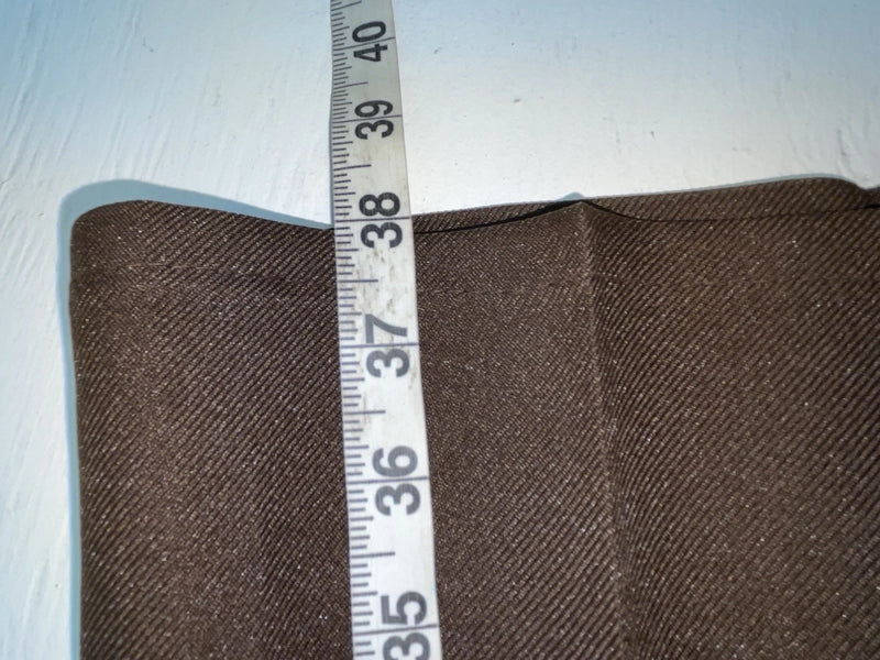 New Vintage Brown Dickson Jenkins Polyester Pants ZZ-74