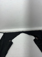 NOS Gray Fabric Show Chaps Adjustable Waist 41” L-41