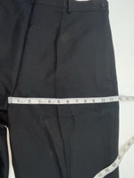 New Vintage Black Polyester Pants #L10 ZZ-9