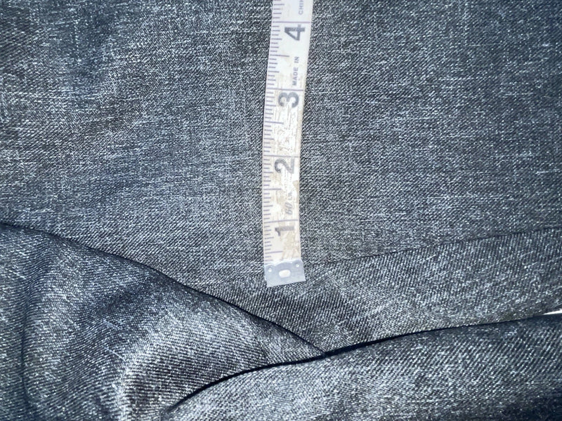 New Vintage Black Circle S Polyester Pants #CP4776 OO-14
