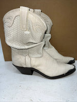 New Women’s Cream Capezio Cowboy Boots. L 467 7.5 7 1/2 M. 17-31