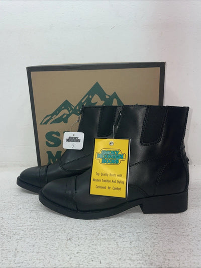 New Kids Black Smoky Mountain Cowboy Boots. 1005 C 3. 23-163