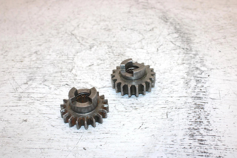 1996 Polaris Classic Touring Oem Pinion Sprocket Set 1341076 1341075 SP38