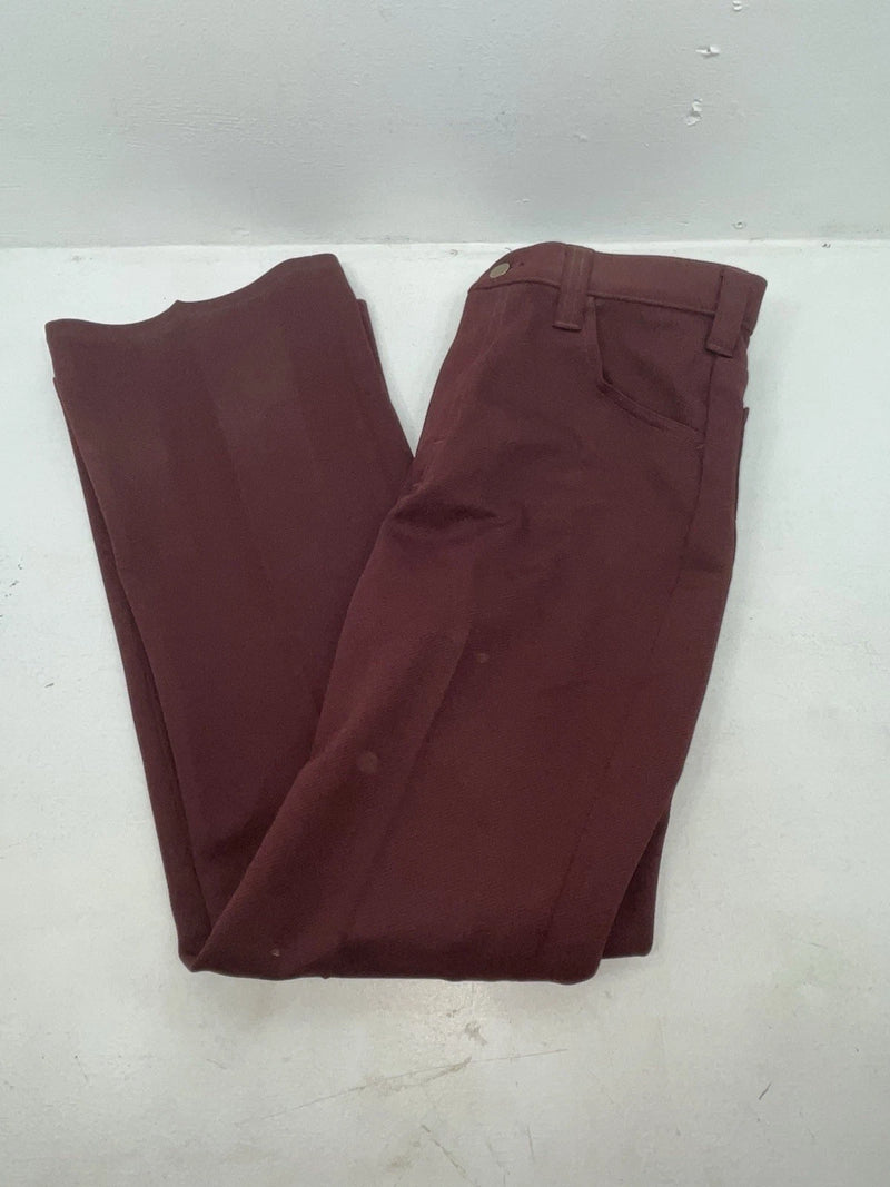 New Vintage Red Lee Polyester Pants #2004061 OO-56