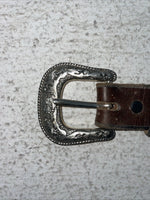 New Brown Genuine Leather 34” Belt #5790-28 Z-32