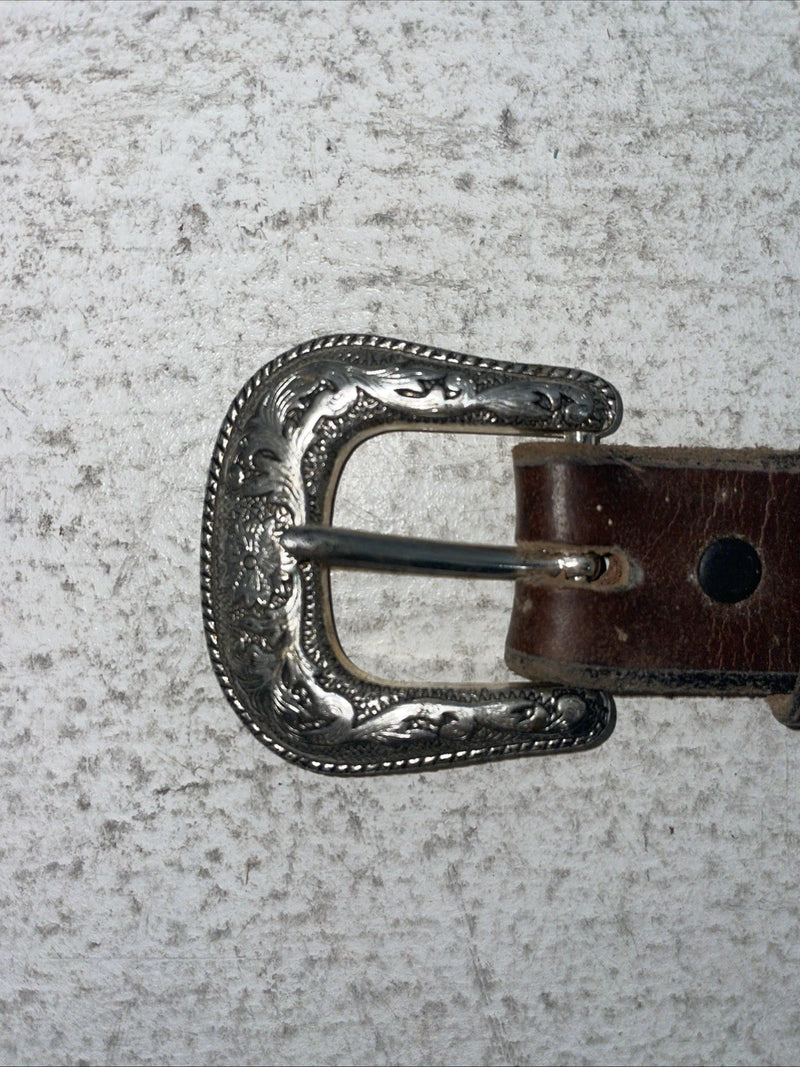New Brown Genuine Leather 34” Belt #5790-28 Z-32