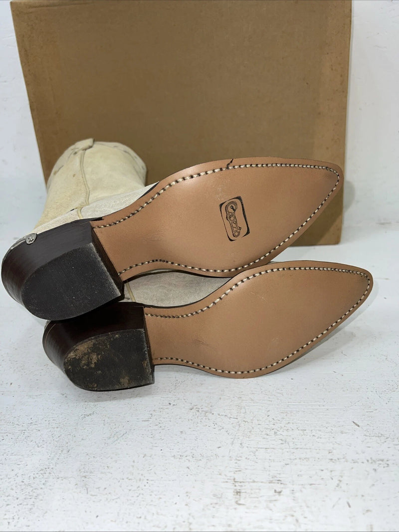 New Women’s Cream Capezio Cowboy Boots. L 459 7 M. 18-29