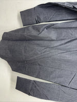 New Women’s Champion Westerns Navy Long Sleeve Button Up Shirt 14.5/33 3B-77