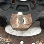 2022 Can-Am Defender HD10 OEM Wheel Hub W/Brake Rotor 705502338 XB0