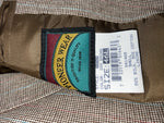 New Men’s Pioneer Wear Brown Suit Jacket 46L #12016 HH-608