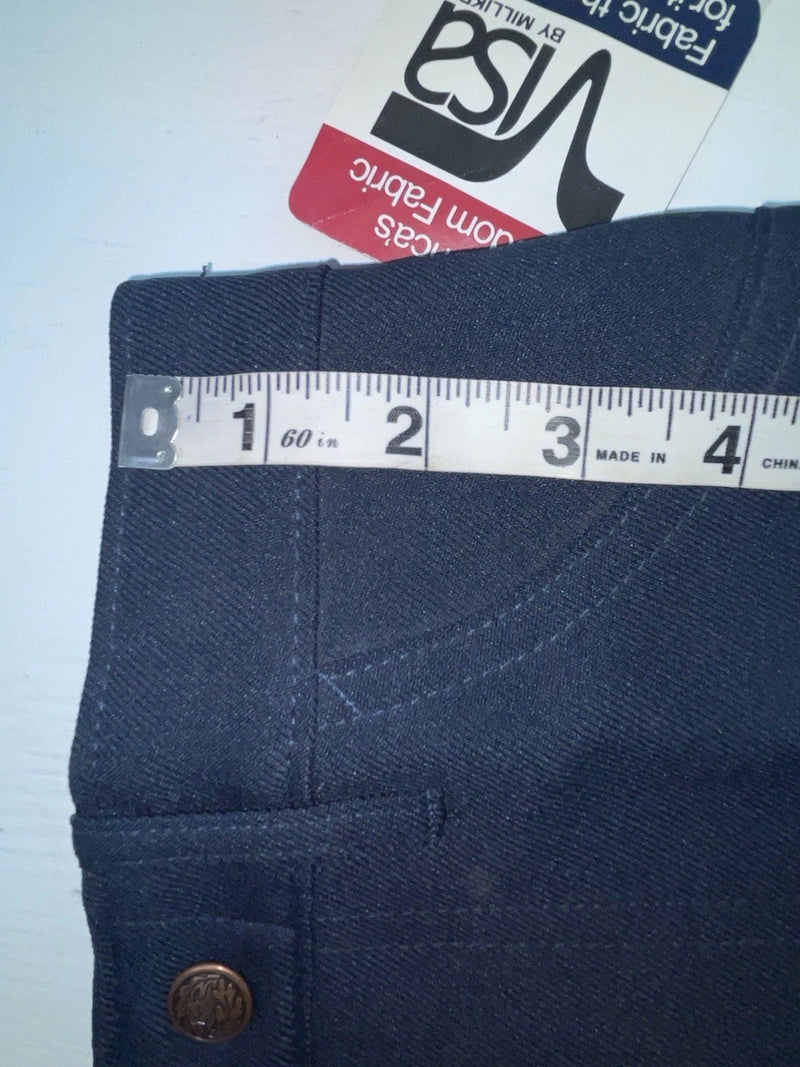New Vintage Blue Dickson Jenkins Polyester Pants #5907 3A-26