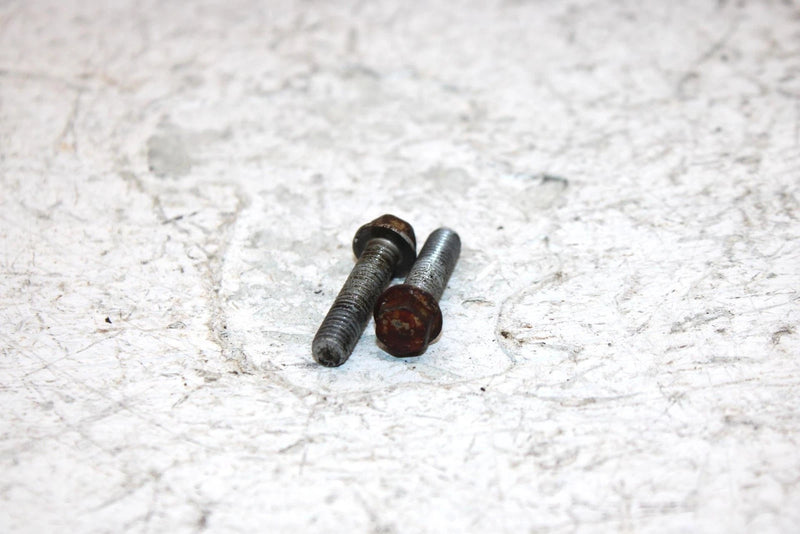 1998 Kawasaki Bayou 300 Oem Oil Filter Cover Bolt Pair 132BD0625 AK17
