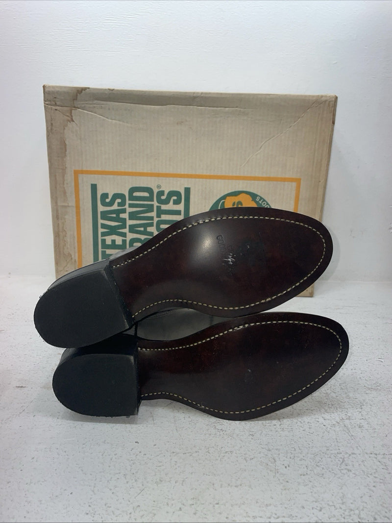 New Men’s Gray Texas Brand Cowboy Boots. 6802 6.5 6 1/3 D. 1-29