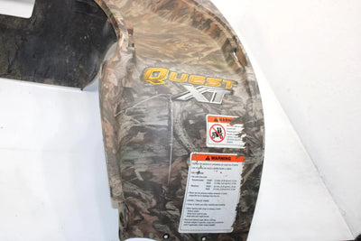 03 Bombardier Quest 650 Oem Read Fender (Camo) 703500213 AB1