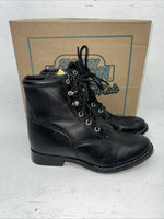 New Women’s Black Smoky Mountain Lace Up Cowboy Boots. 3009Y 6 D. 20-126
