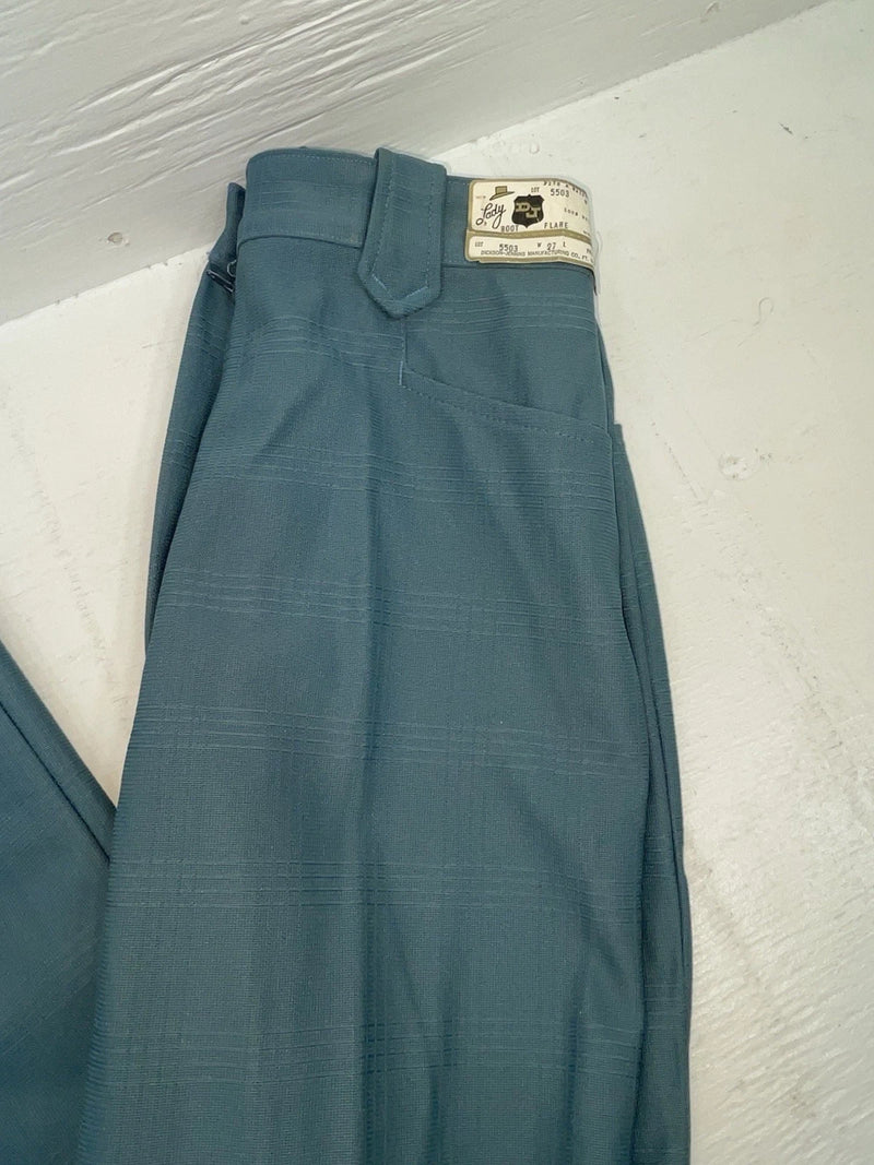 New Vintage Blue Dickson Jenkins Polyester Pants #5503 XX-57