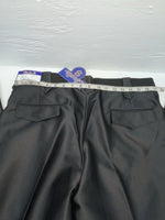 New Vintage Black Circle S Polyester Pants #CP5091 SS-14