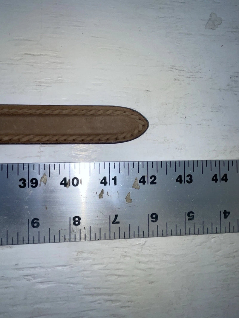 New Brown Genuine Leather Nocona 36” Belt #2412844 Z-117