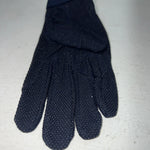 New Navy Blue Cross Country Cotton Pebble Riding Gloves Large E-504