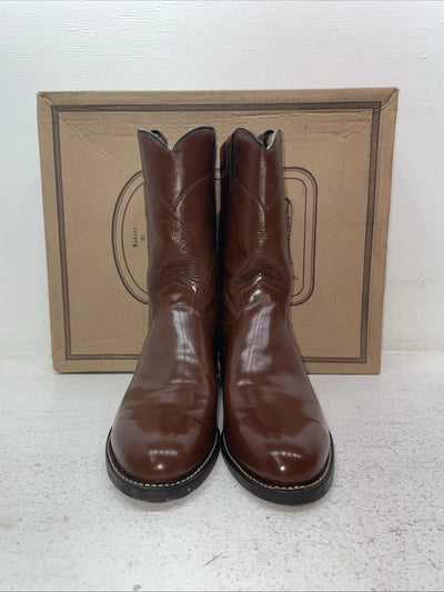 Me Women’s Brown J Chisholm Cowboy Boots. M 102 9 D. 4-125