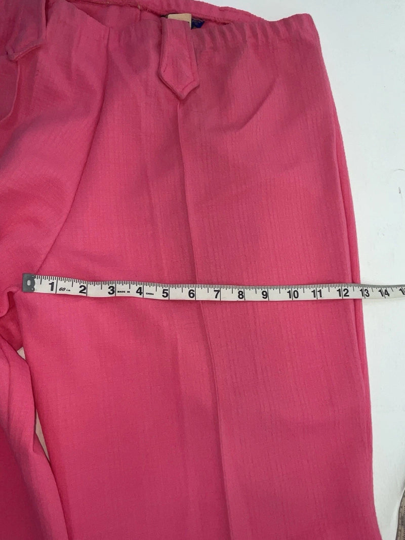 New Vintage Pink Panhandle Slim Polyester Pants #1154 ZZ-1