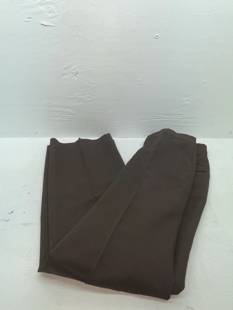 New Vintage Brown Circle S Polyester Pants #05003921 ZZ-31