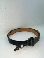 New Black Genuine Leather Western Express 46” Belt #209 NN-125