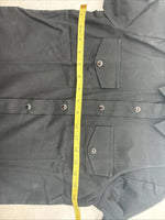 New Kids Western Express Black Long Sleeve Button Up Medium YY-89