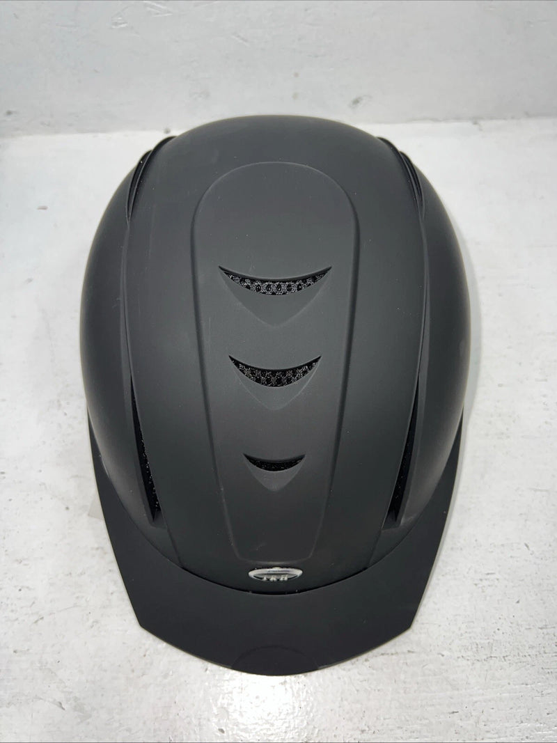 New Women’s Black IRH English Riding Helmet. Medium/Large. 12-101