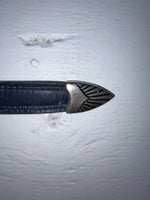 New Blue Genuine Leather Nocona 34” Belt #G359 Z-124