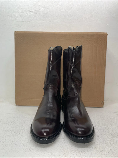 New Men’s Brown Texas Brand Cowboy Boots. 6853 9.5 9 1/2 E E. 4-38