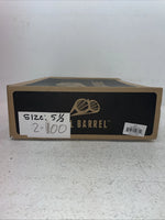 New Youth Brown DBL Barrel Cowboy Boots. 4475802 5.5 5 1/2. 2-100
